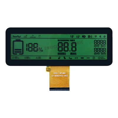Customizable STN Segment LCD-modul