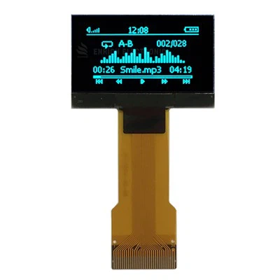 1,3 tommer OLED-skærm 128 x 64 hvid/blåt lys 30 PIN OLED-skærm