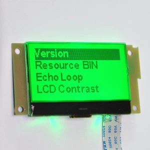 128x64 grøn grafisk LCD PCB-stik
