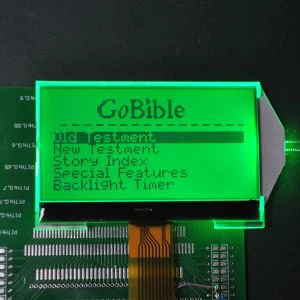 Seriel 128x64 grafisk LCD-modul