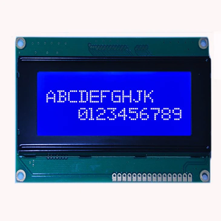 20x4 blå baggrund LCD-skærm