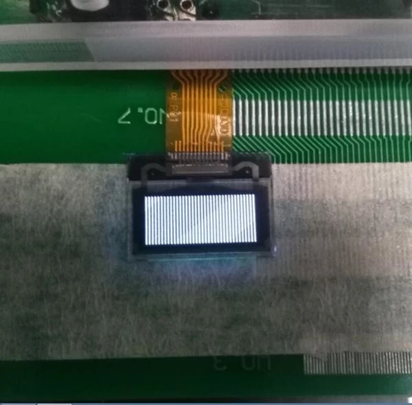 0,48 tommer sort / hvid OLED LCD-skærm